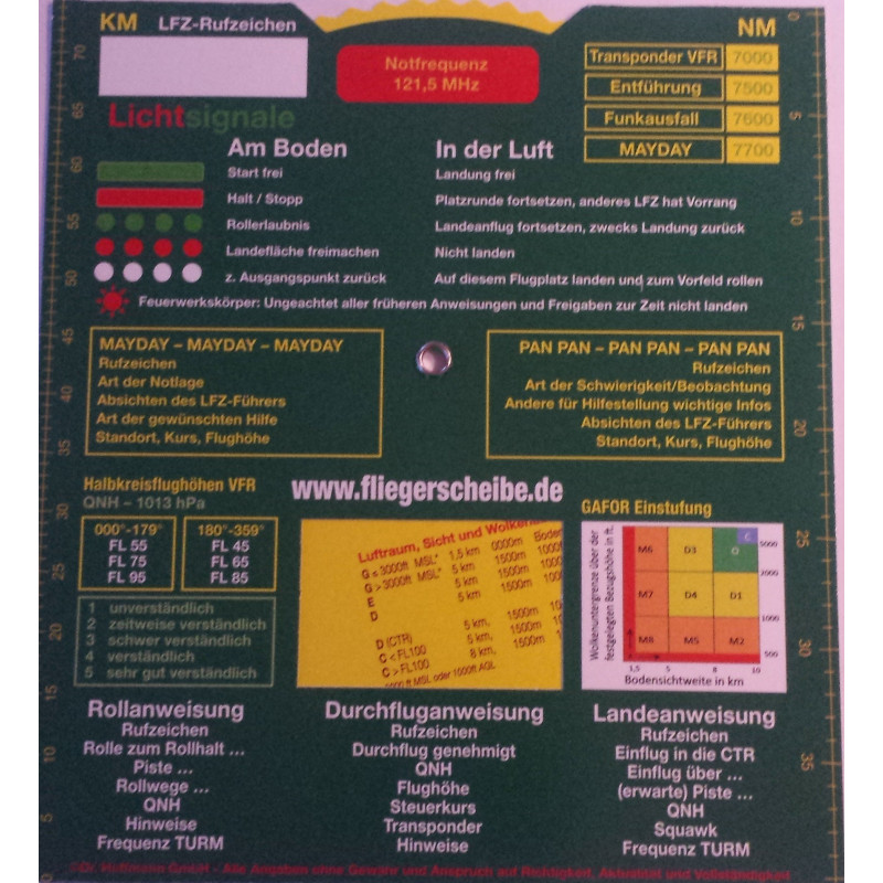 Fliegerscheibe DE/EN
