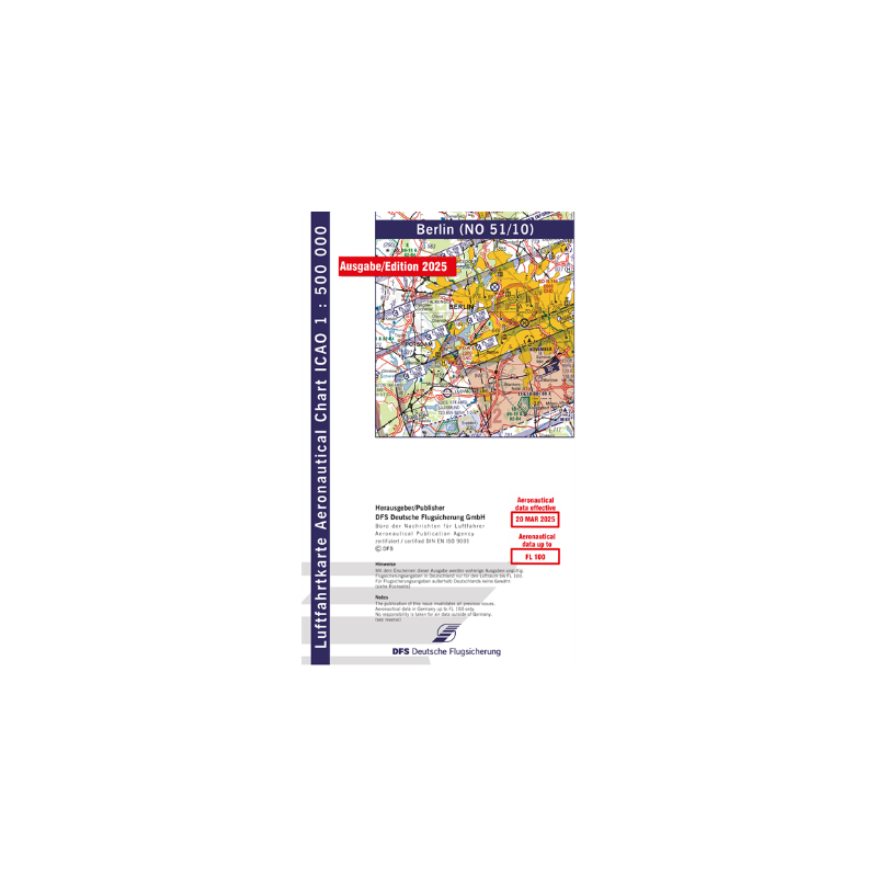 ICAO-Karte, Blatt Berlin (Ausgabe 2026)