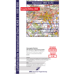 ICAO-Karte, Blatt Hannover (Ausgabe 2026)