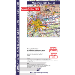 ICAO-Karte, Blatt München (Ausgabe 2026)