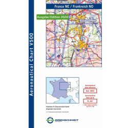 Visual 500 Frankreich Nordost (Ausgabe 2026)